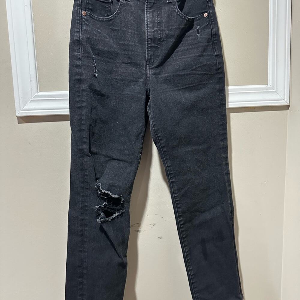 Women's‎ Black Distressed Jeans